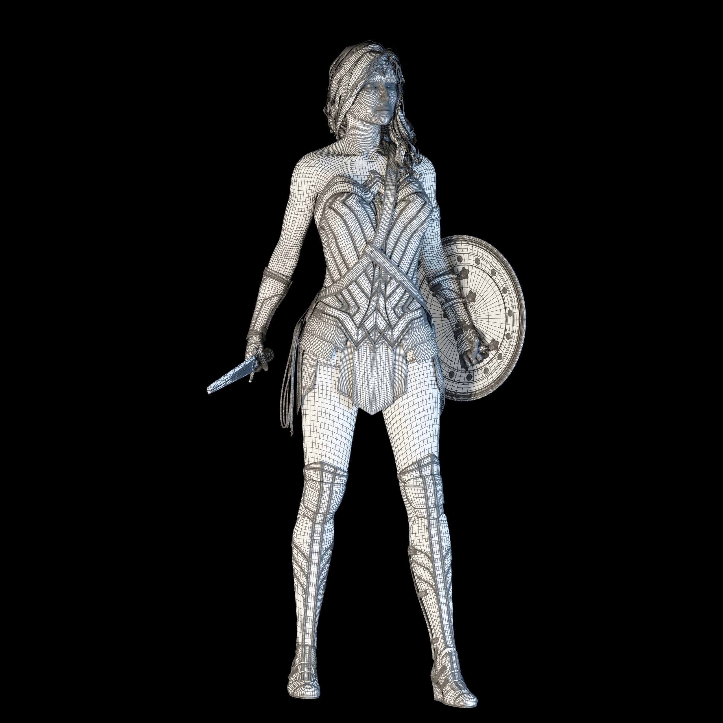 Wonder Woman 3D model_18