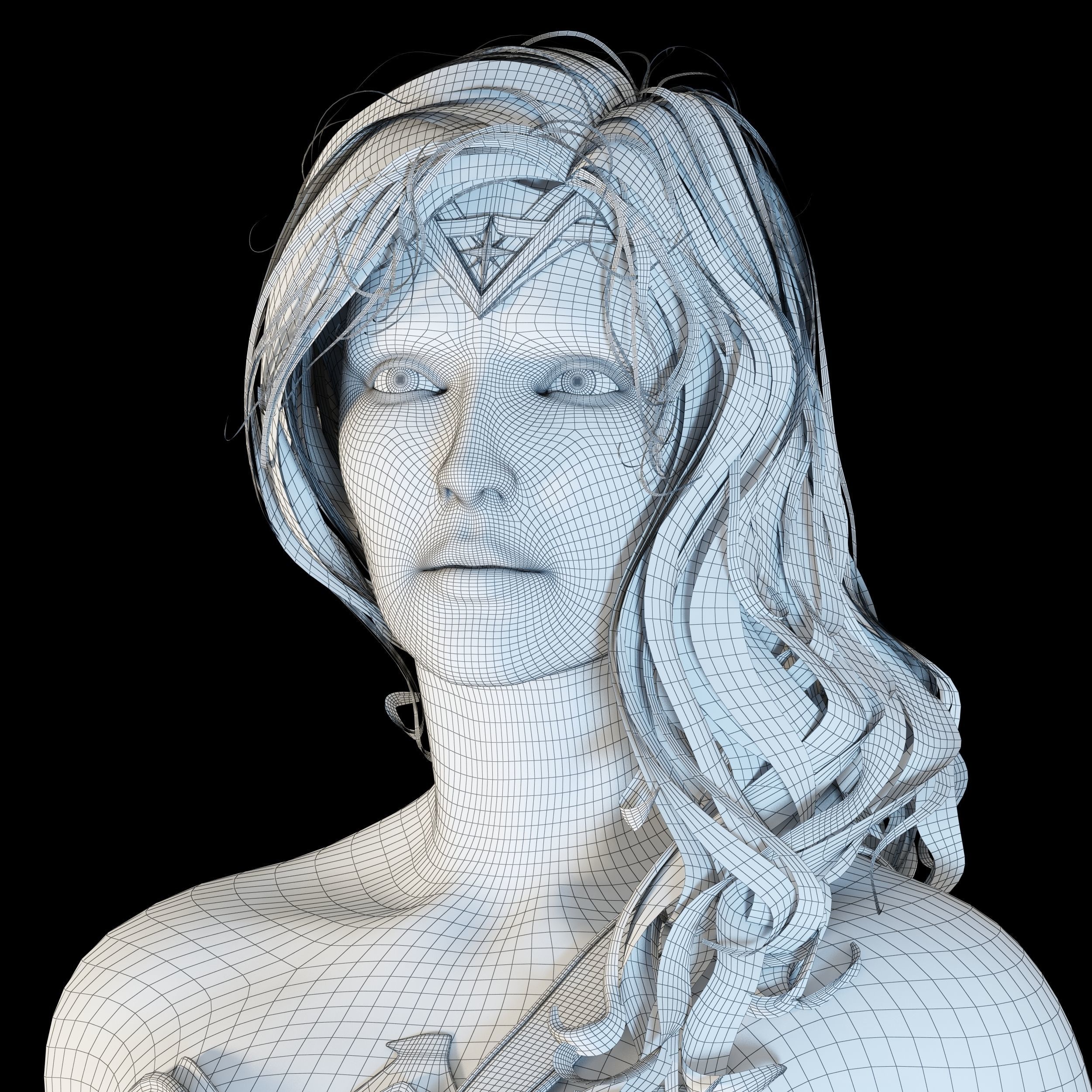 Wonder Woman 3D model_22