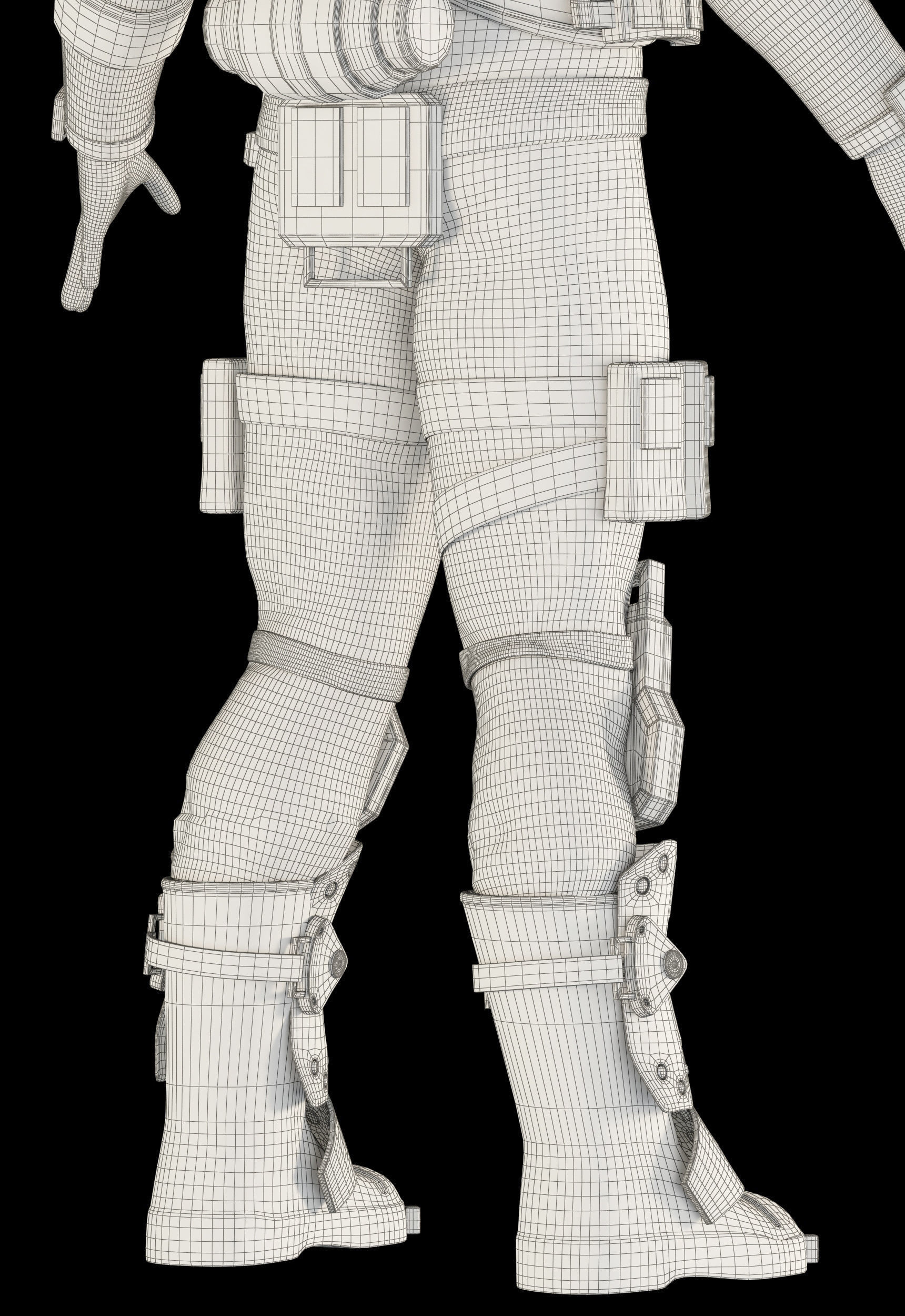 Titanfall pilot 3D model_24