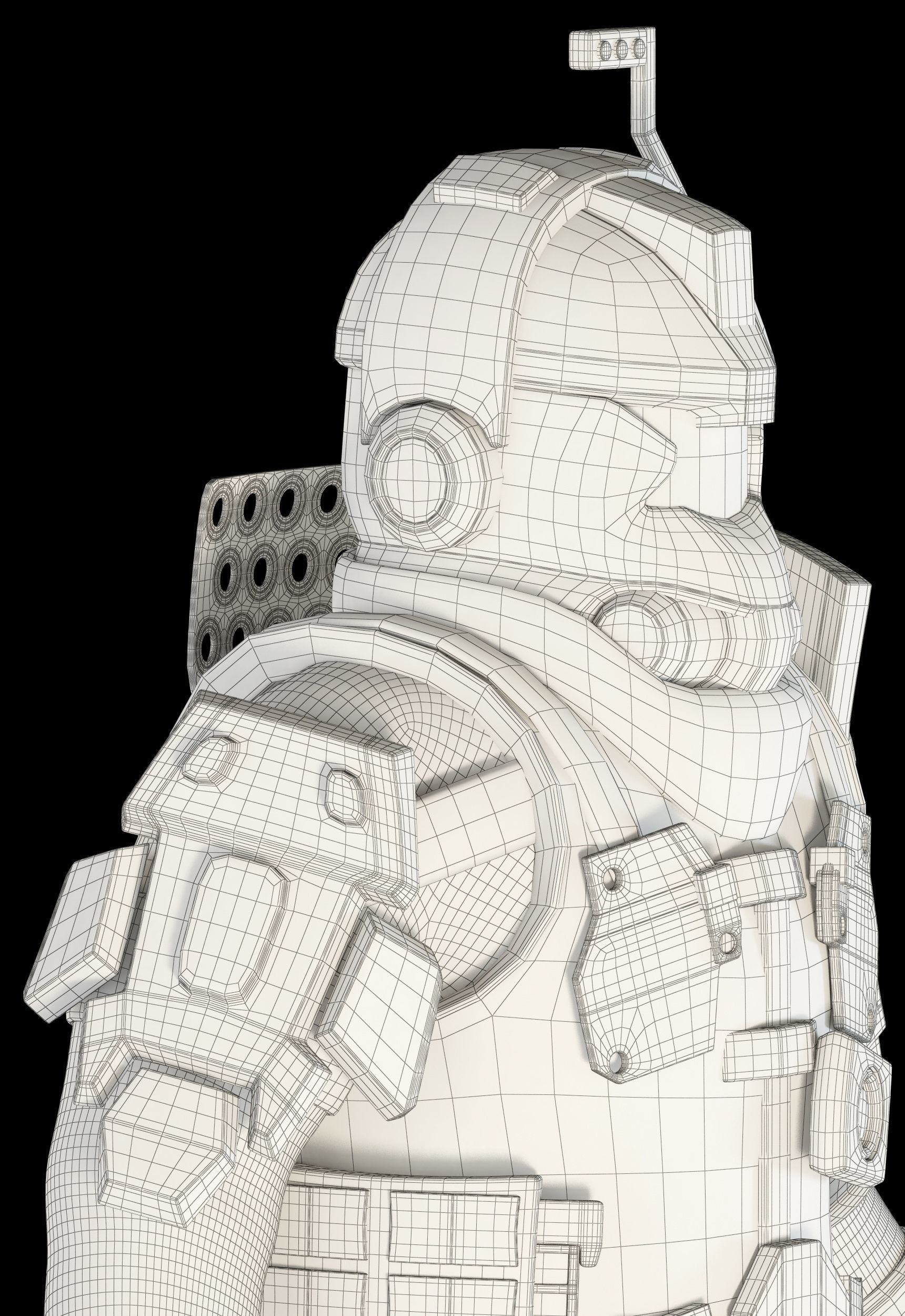 Titanfall pilot 3D model_23