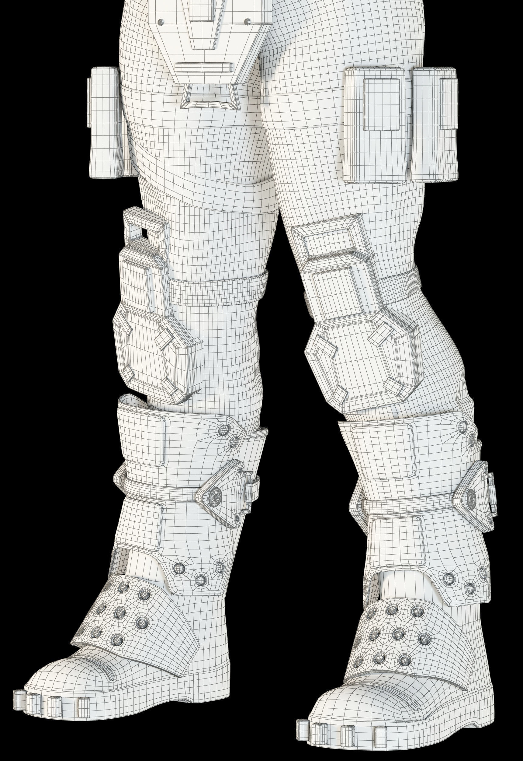 Titanfall pilot 3D model_27