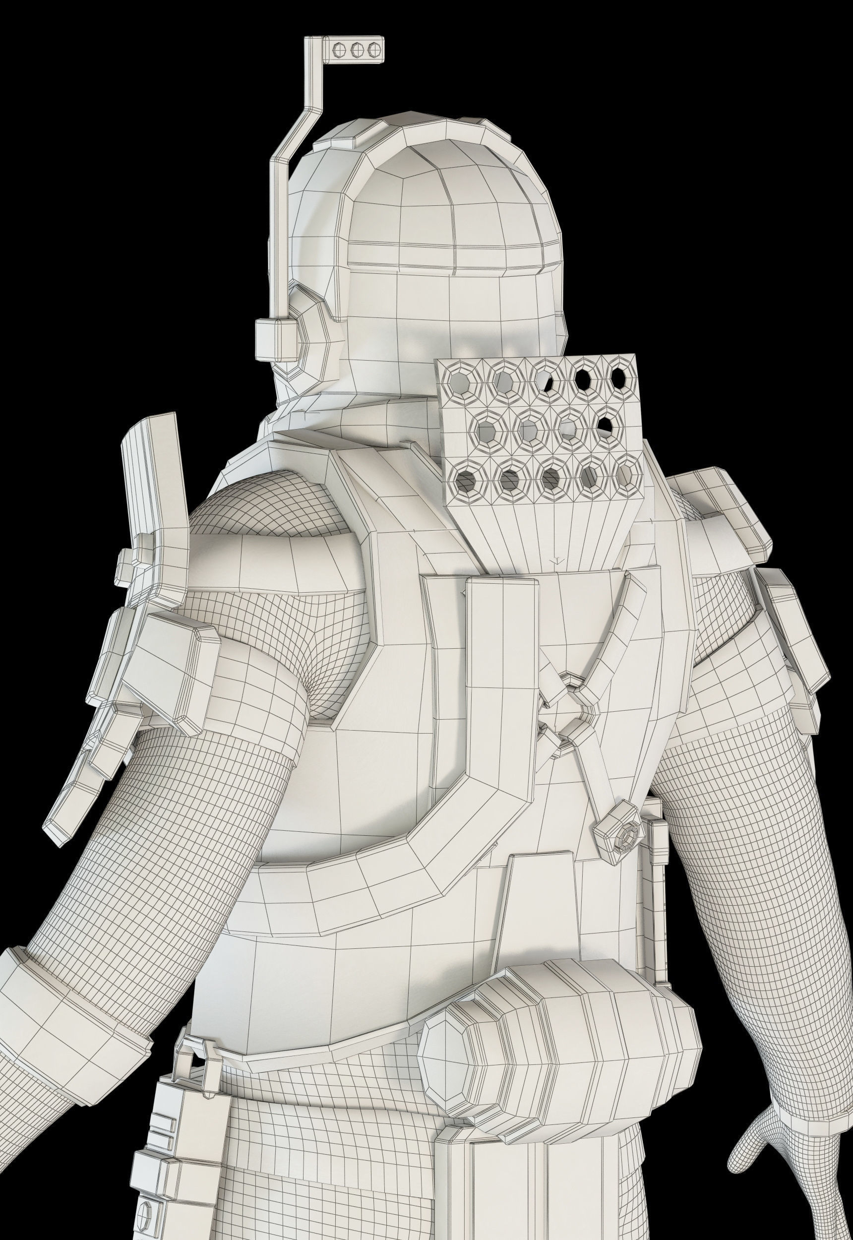 Titanfall pilot 3D model_26