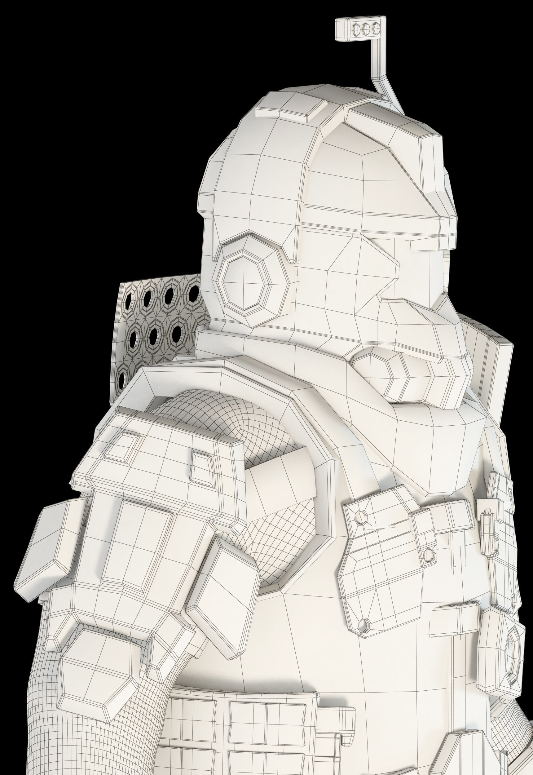 Titanfall pilot 3D model_22