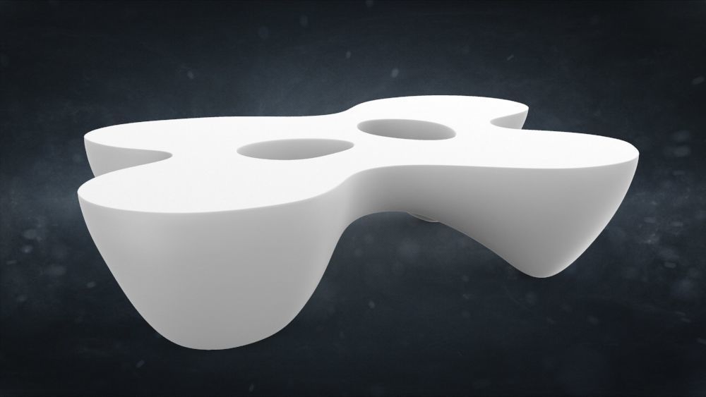 Quark Coffee Table 3D model_3