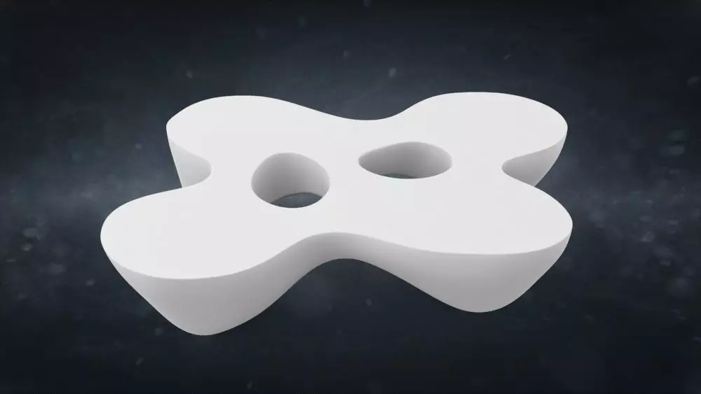 Quark Coffee Table 3D model_0