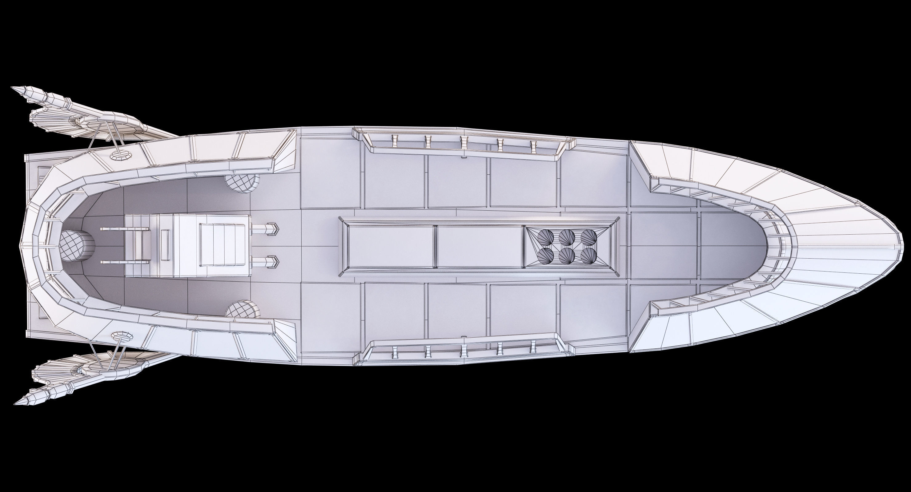 Star Wars Desert Skiff 3D model_22