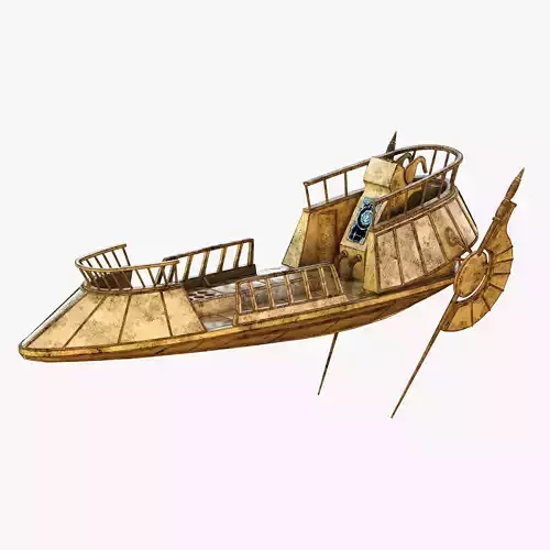 Star Wars Desert Skiff 3D model