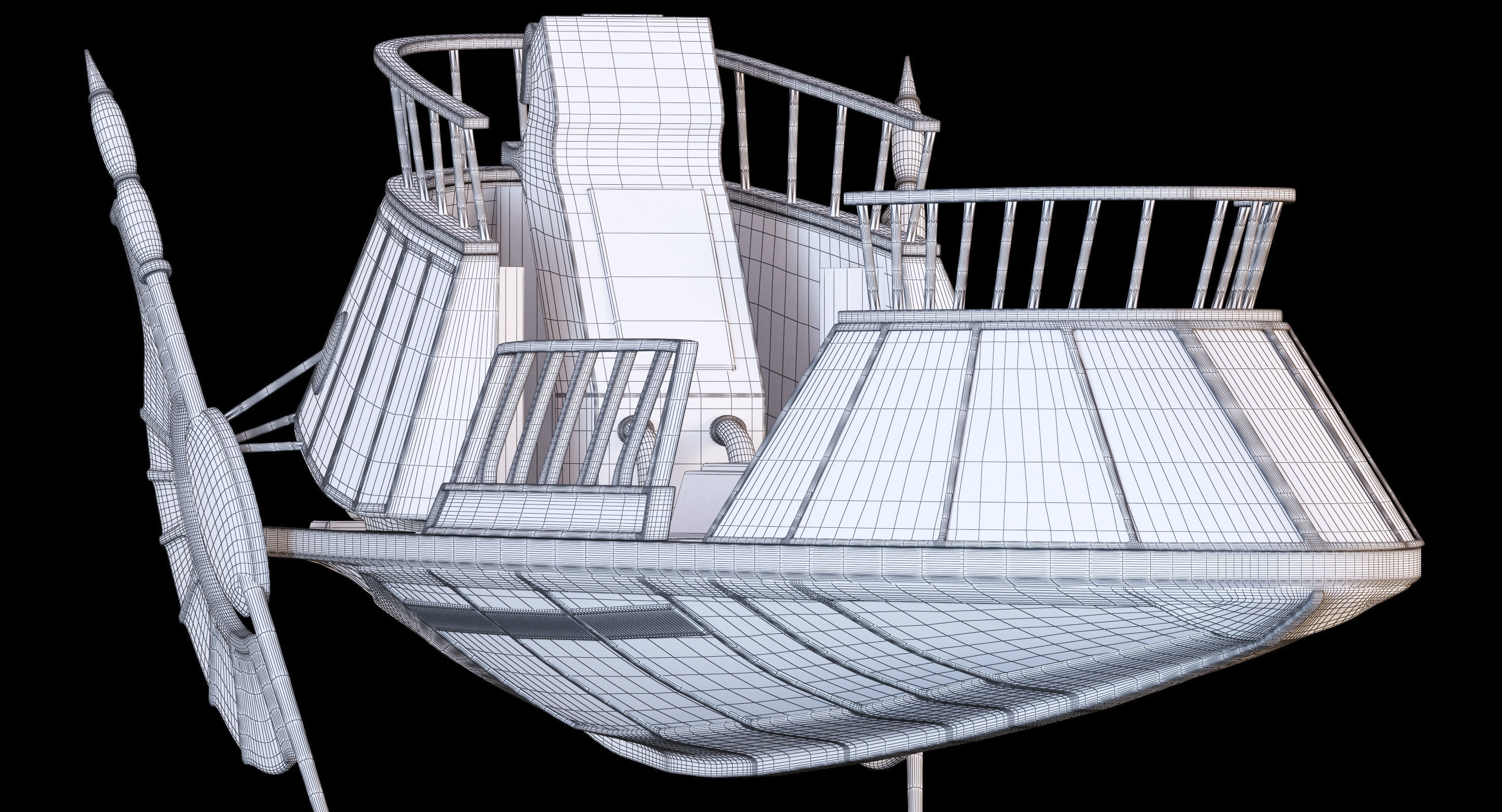 Star Wars Desert Skiff 3D model_26