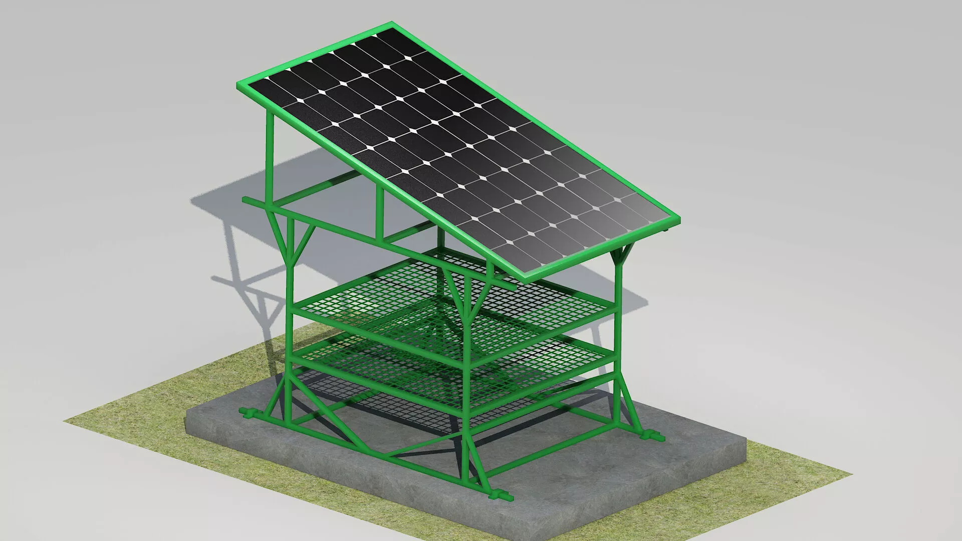 Solar Panel 2 3D model