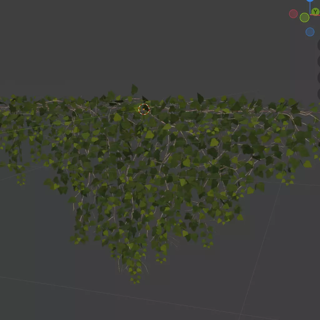 Climber tree Low-poly 3D model