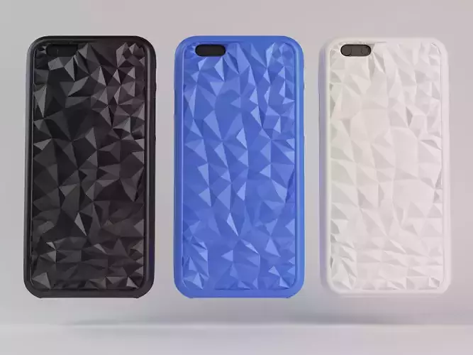 Triangle Phone case 3D print model