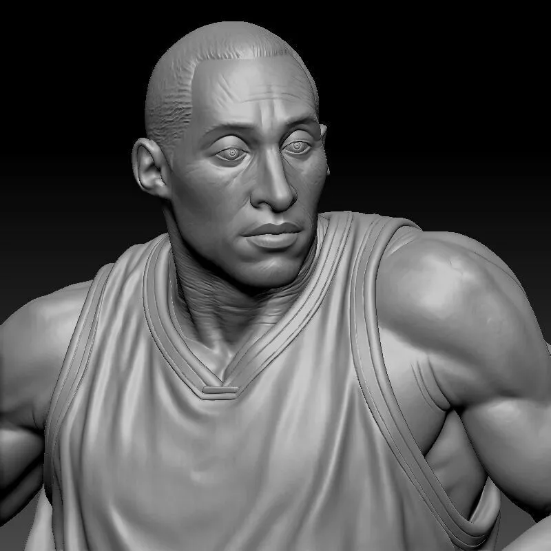 Kobe Bryant 3D print model