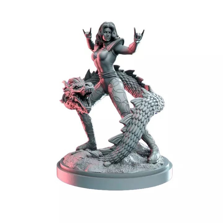 Strange Love II - Board Game Miniature STL 3D print model