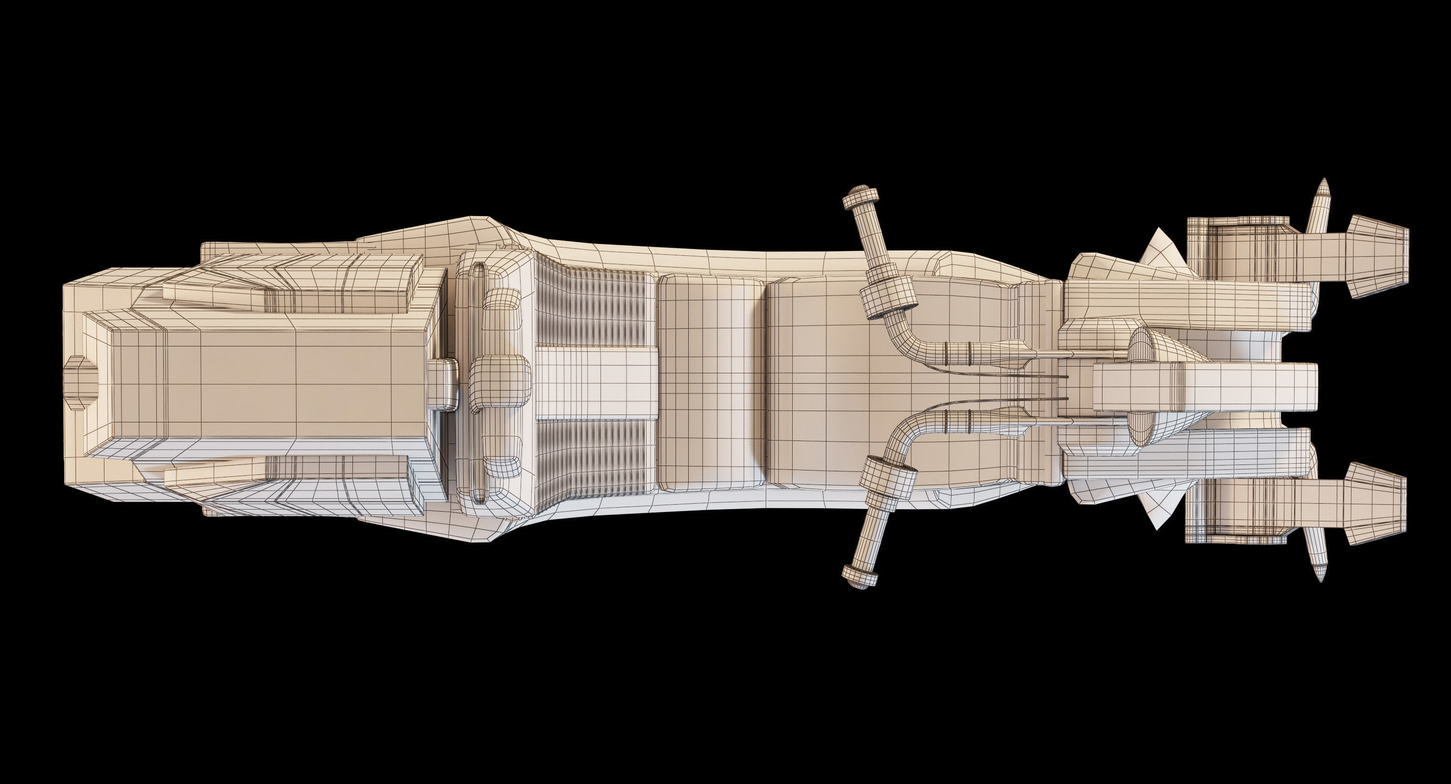 Star Wars Razalon FC-20 Speeder Bike 3D model_22