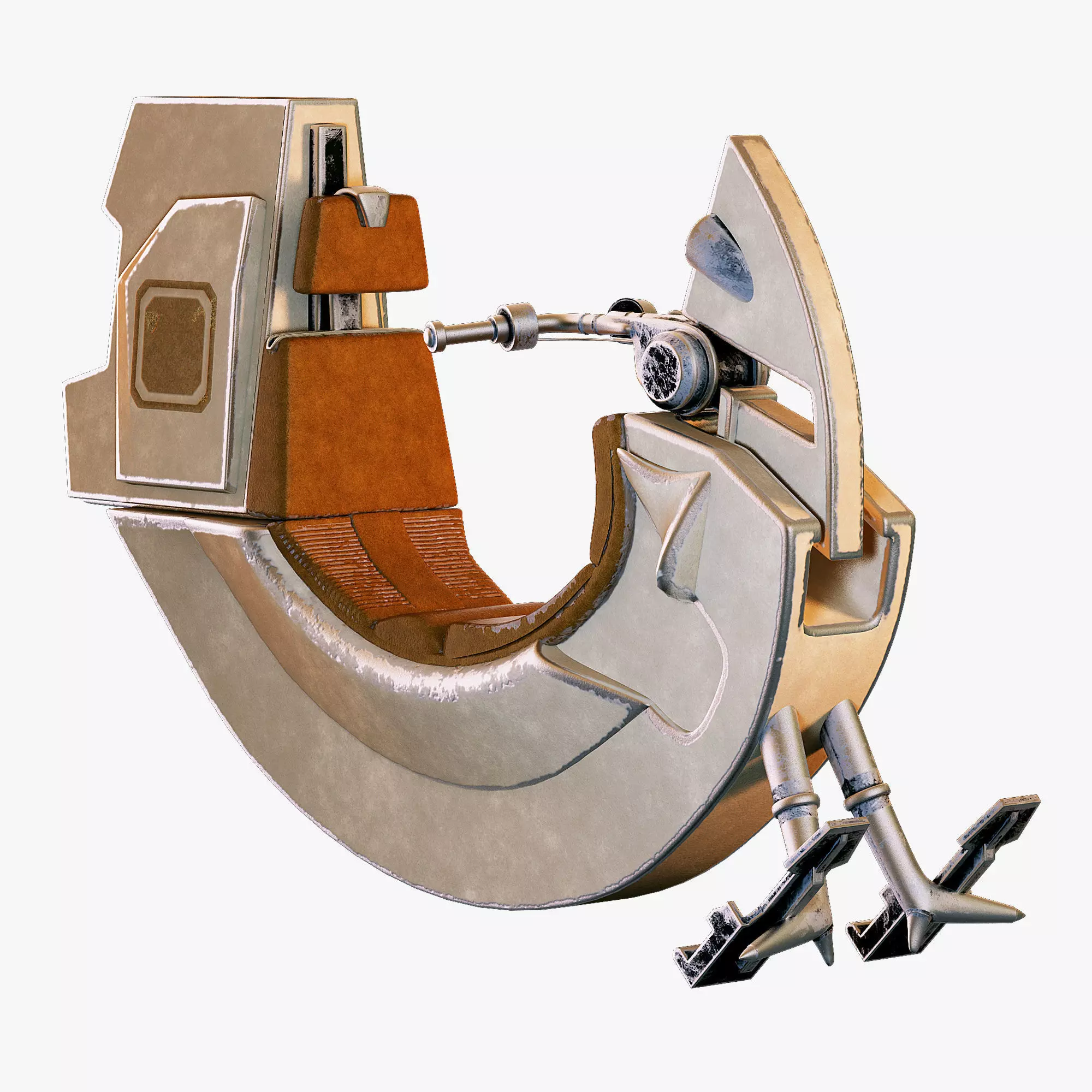 Star Wars Razalon FC-20 Speeder Bike 3D model_0