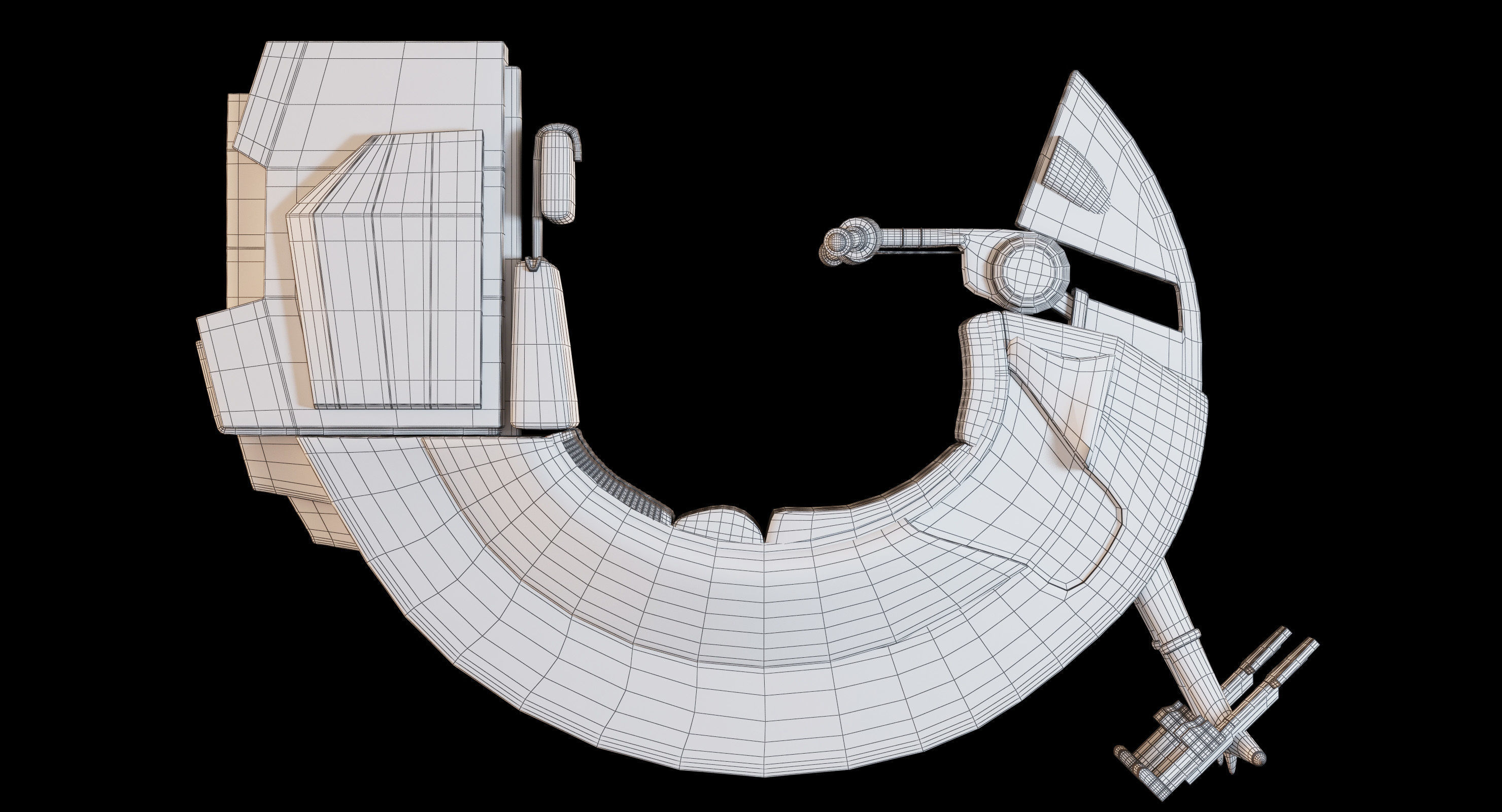 Star Wars Razalon FC-20 Speeder Bike 3D model_19