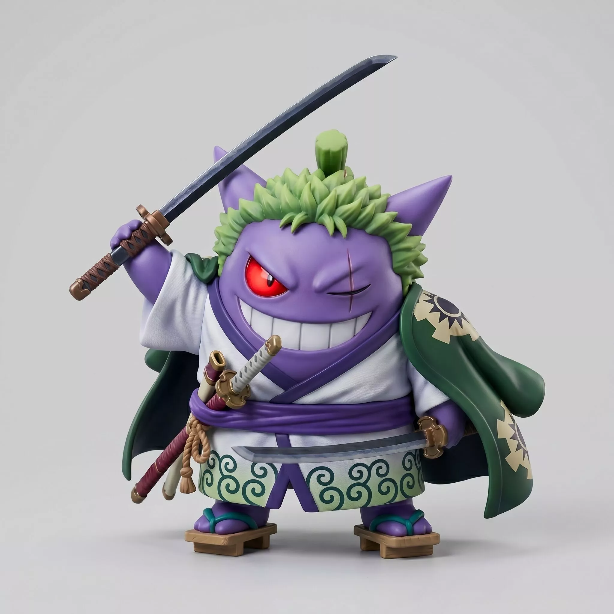 Gengar x Roronoa Zoro Wano 3D Model 3D model 3D printable | CGTrader