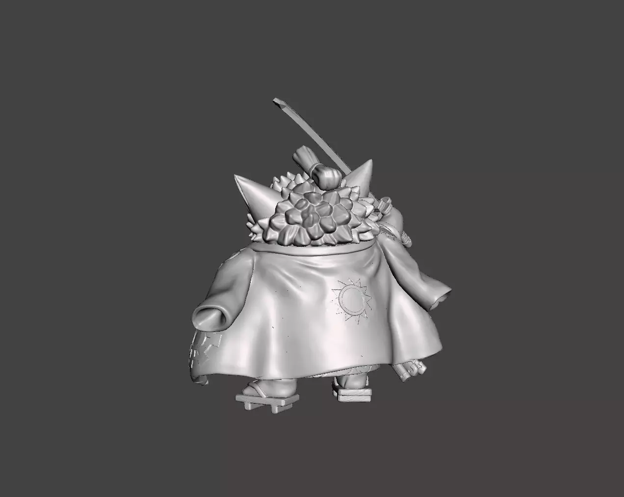 Gengar x Roronoa Zoro Wano 3D Model 3D model 3D printable | CGTrader