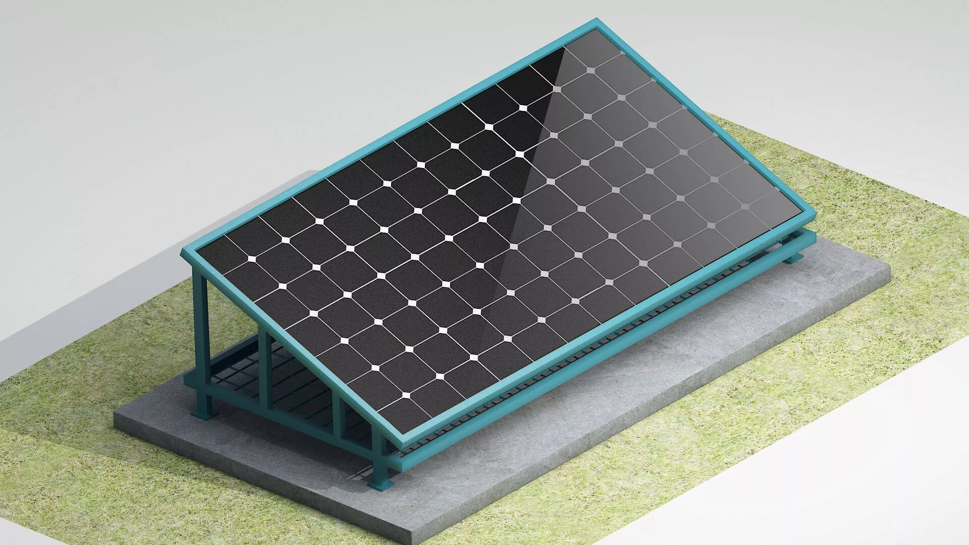 Solar Panel 3 3D model