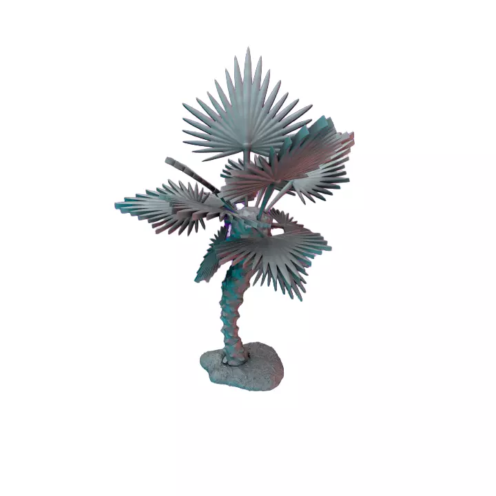 Palmtree VII - Resin Miniature Figurine 3D print model