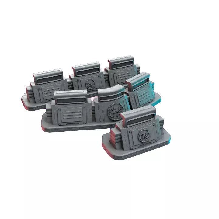Sinisterbarricade X - Detailed Tabletop Figurine 3D print model
