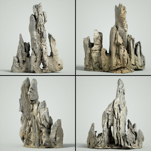 Rocky Mountain Collection Low-poly 3D model
