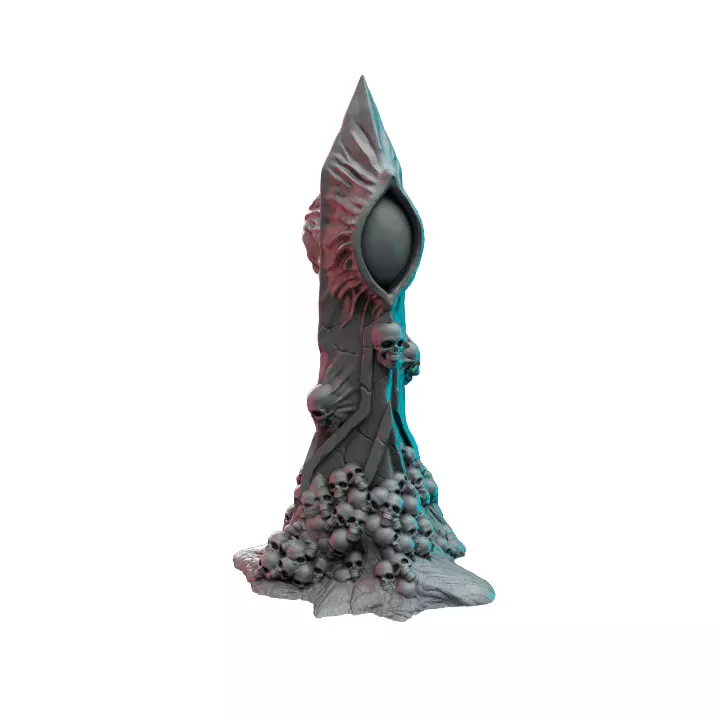 Obelisk I - Board Game Miniature STL 3D print model