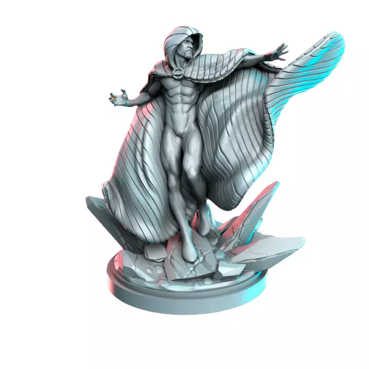Shadow Dress X - Collectible Hero Figurine 3D print model