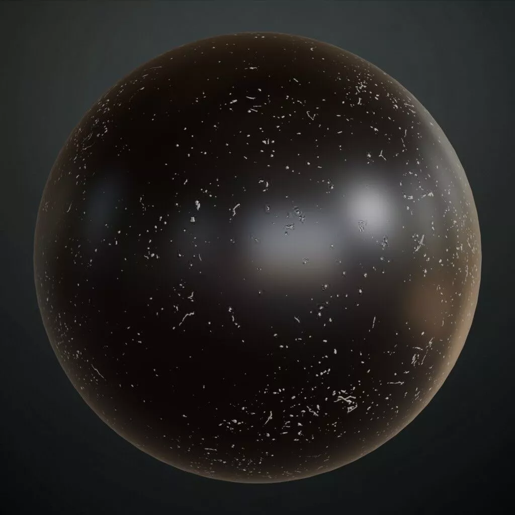 Surface Dirt Dust Micro Flecks PBR Material Seamless Texture