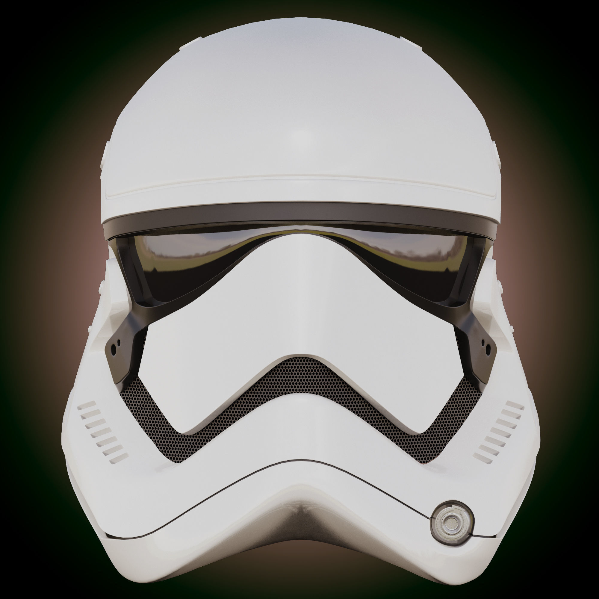 Star Wars First Order Stormtrooper Helmet 3D model_2