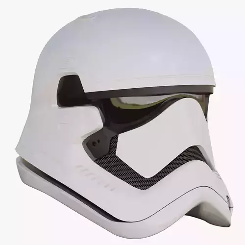 Star Wars First Order Stormtrooper Helmet 3D model