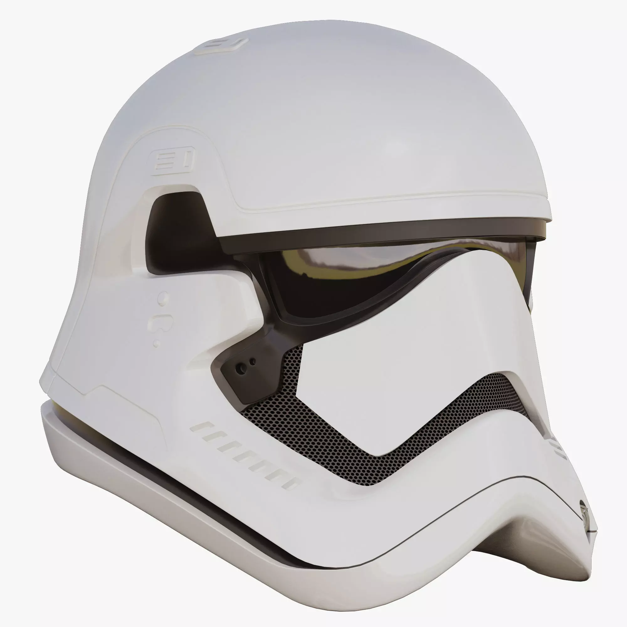 Star Wars First Order Stormtrooper Helmet 3D model_0