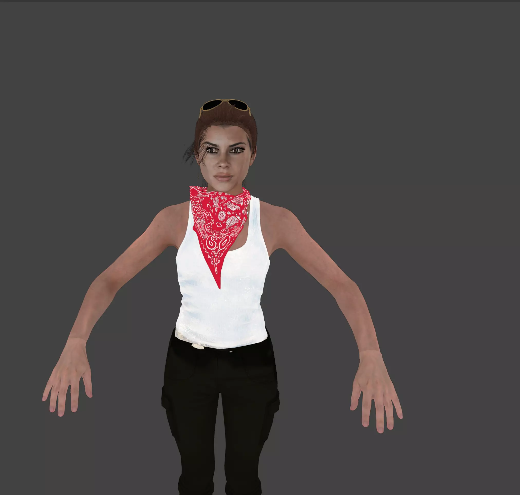 gta 6 lucia grand theft auto 3D model