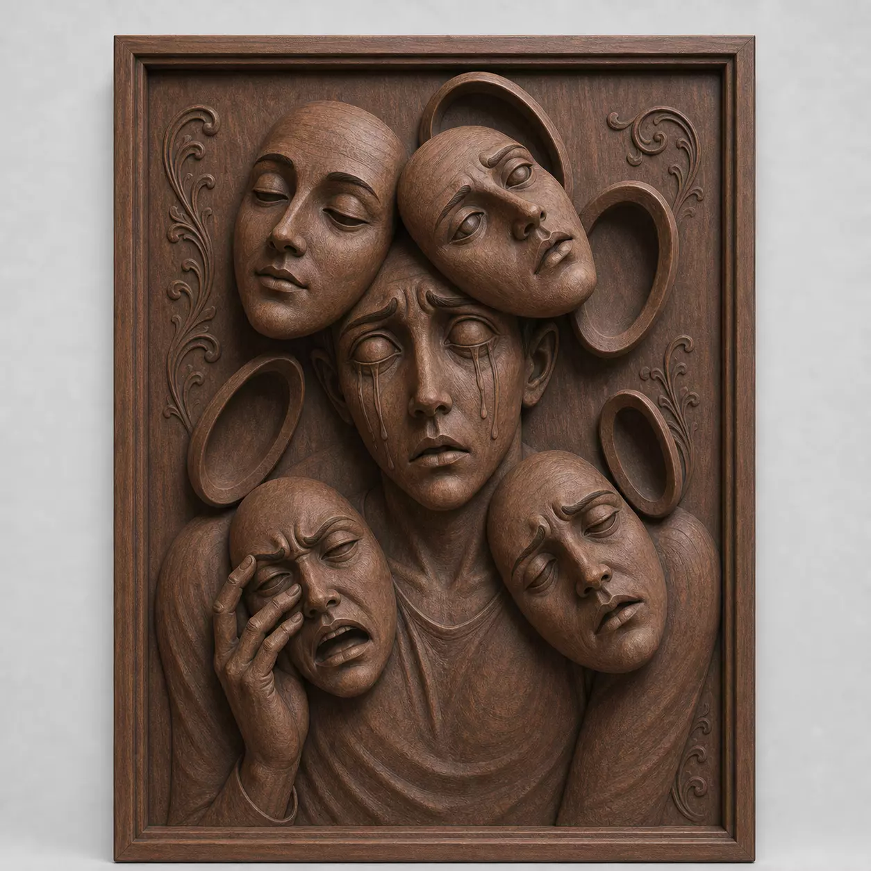 Weeping Mask Bearer 3D print model