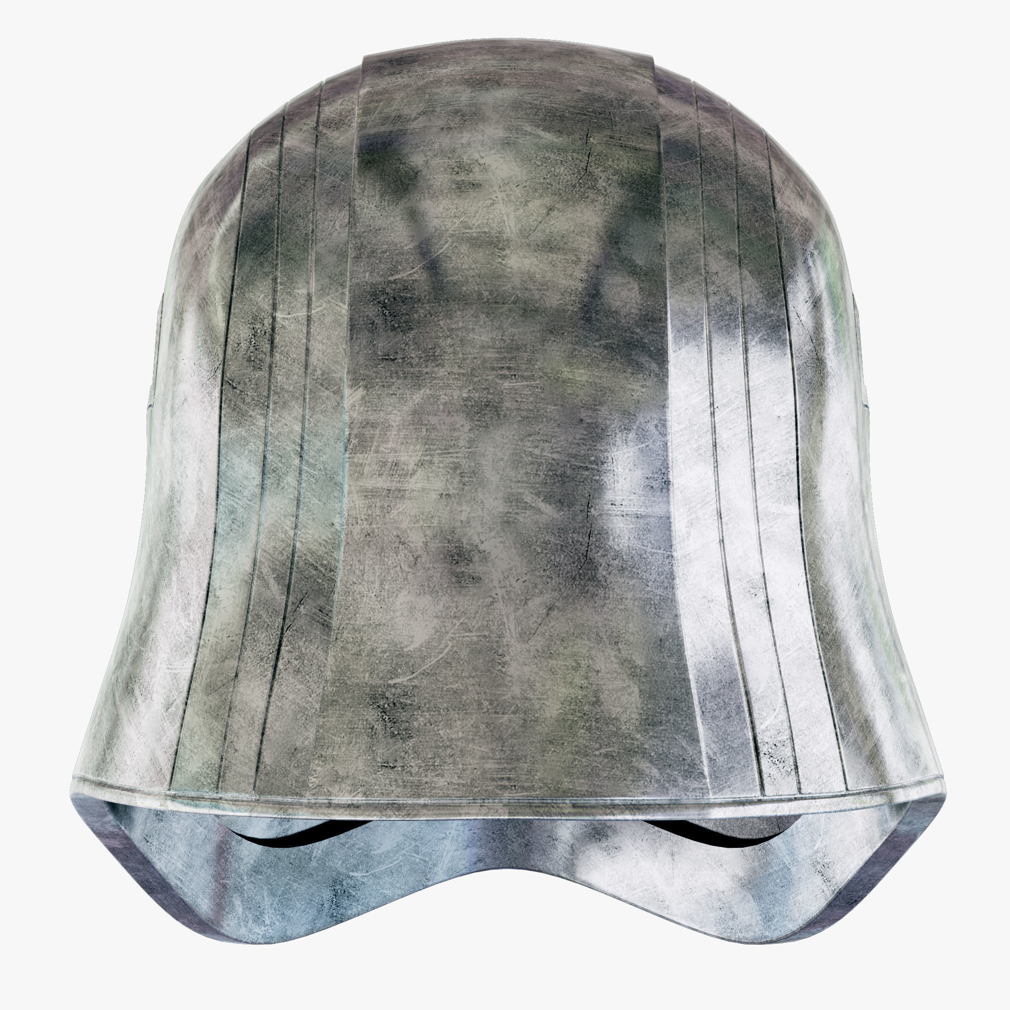 Star Wars First Order Captain Phasma Helmet 3D model_9