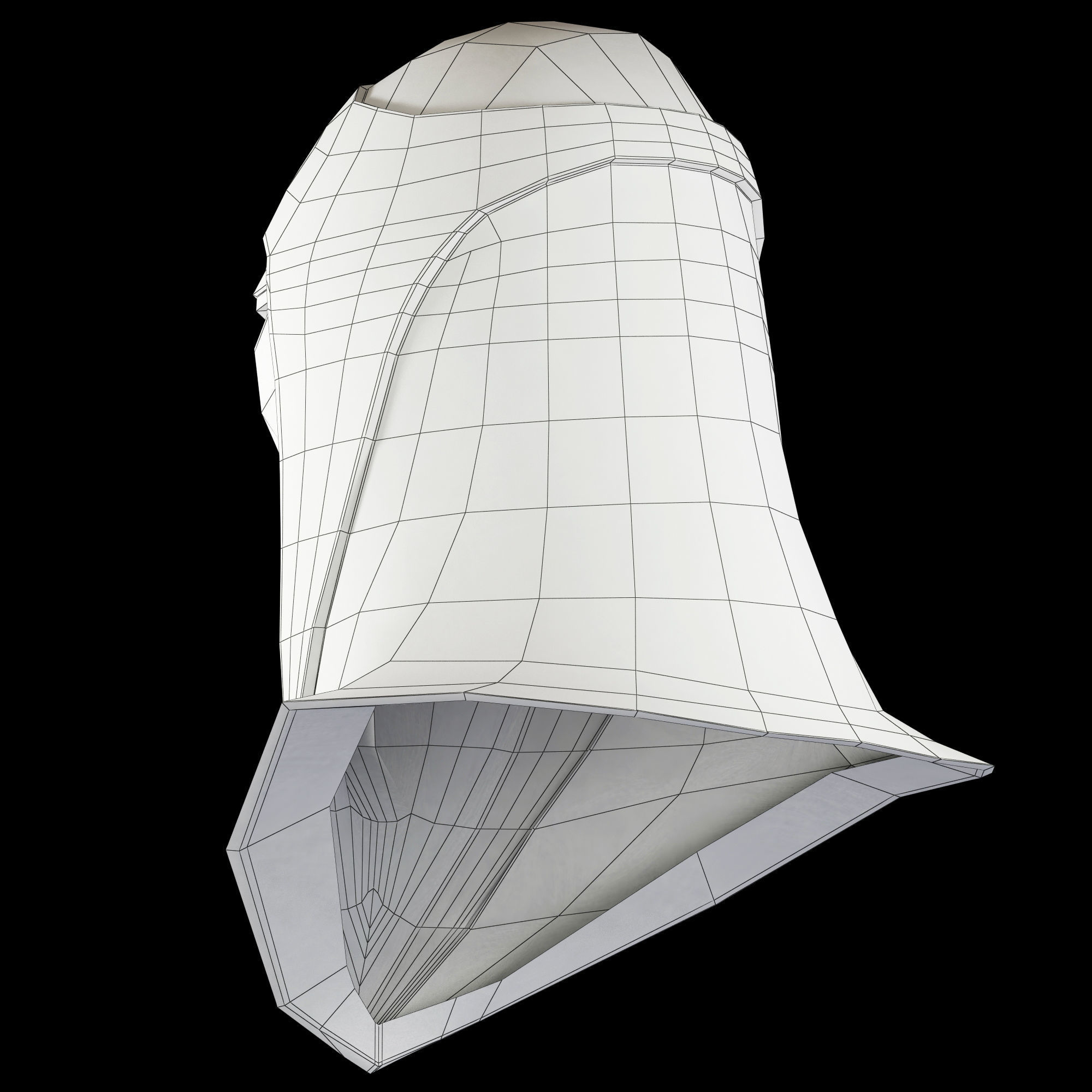 Star Wars Emperors Royal Guard Helmet 3D model_13