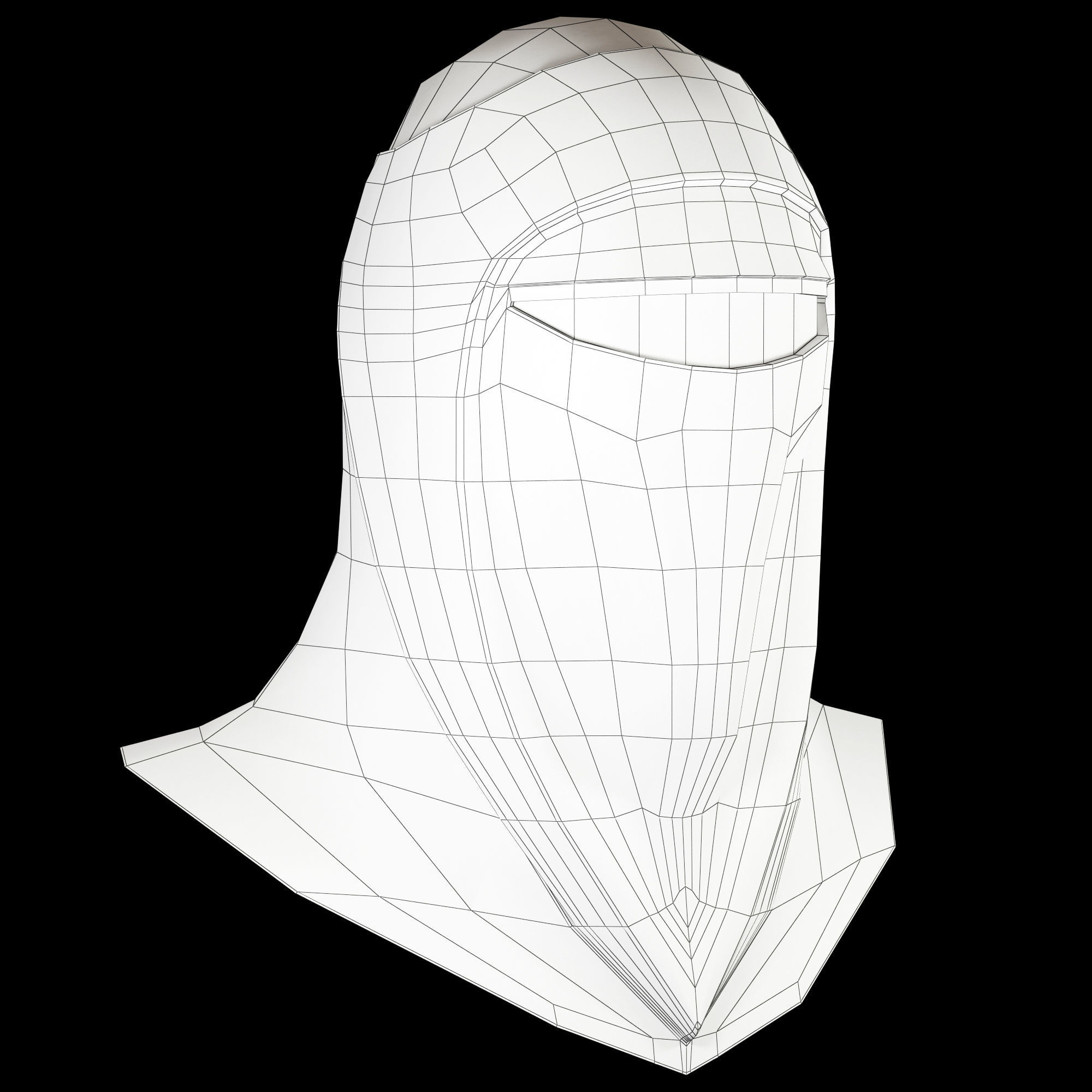 Star Wars Emperors Royal Guard Helmet 3D model_11