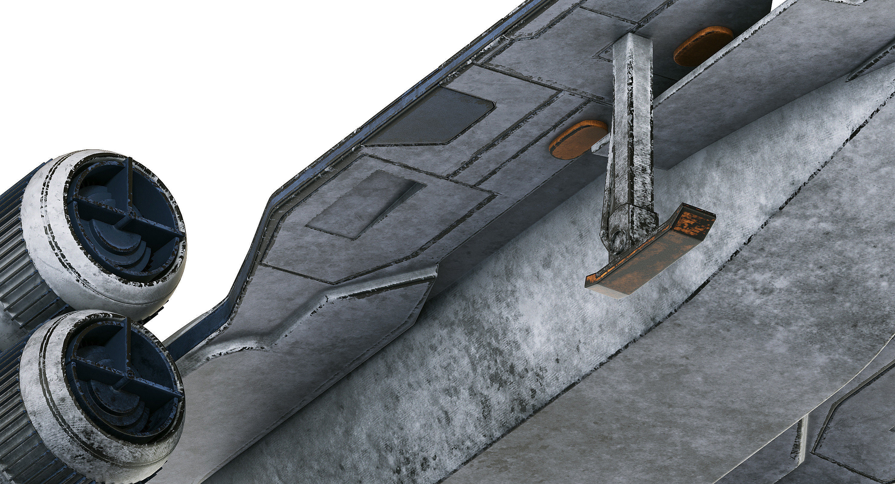 Star Wars U-Wing UT-60D 3D model_11