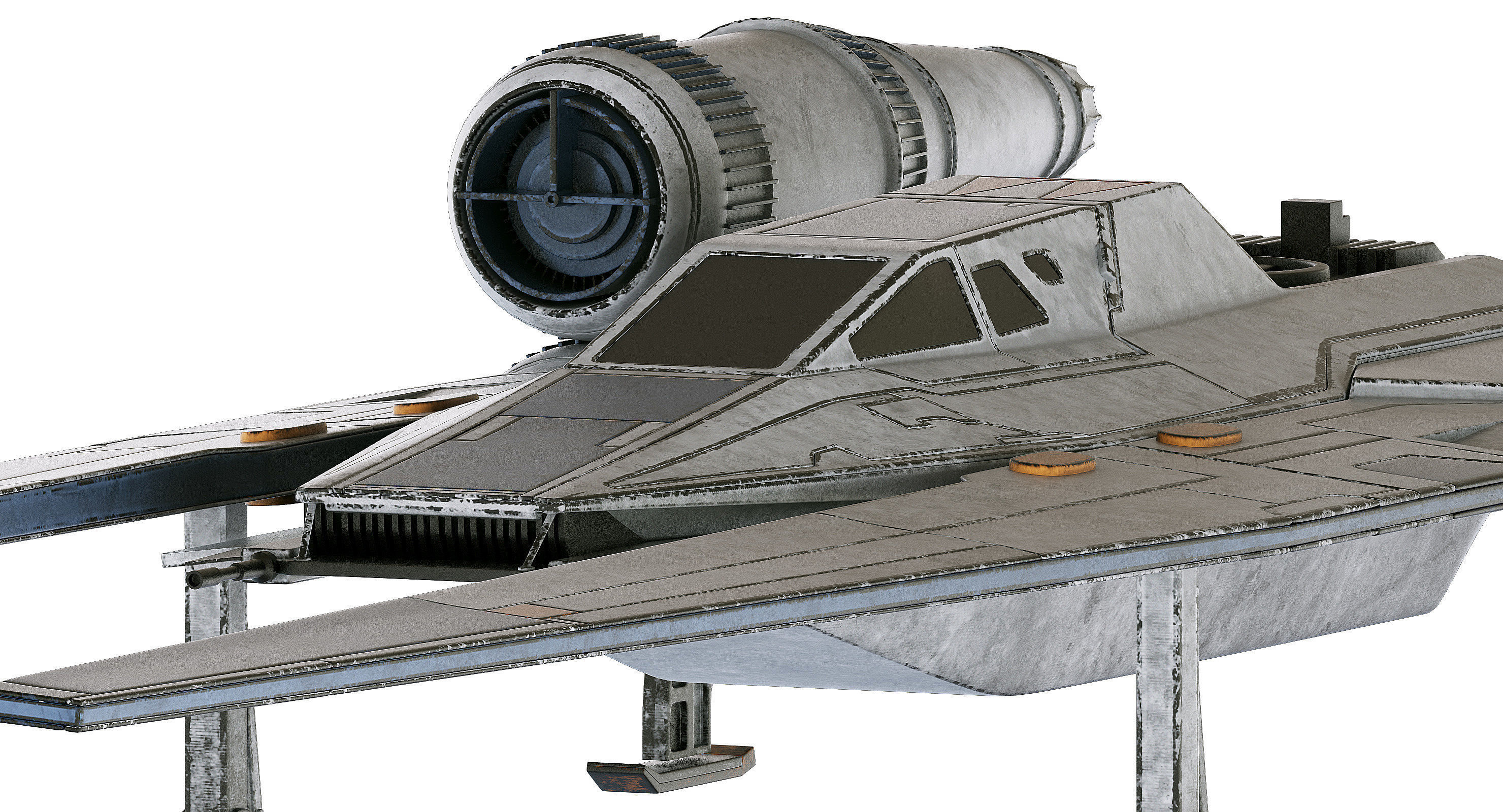 Star Wars U-Wing UT-60D 3D model_5