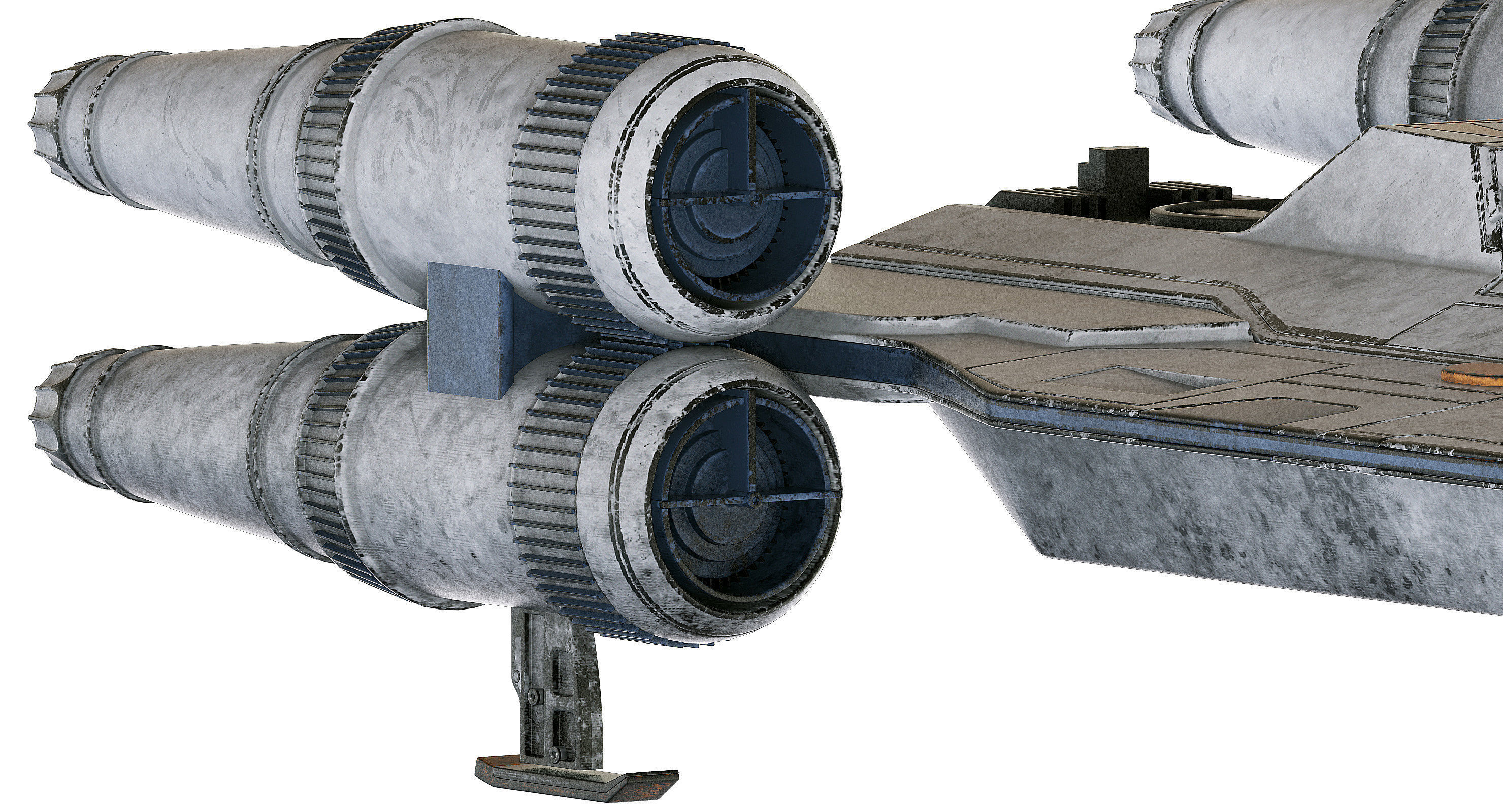 Star Wars U-Wing UT-60D 3D model_9