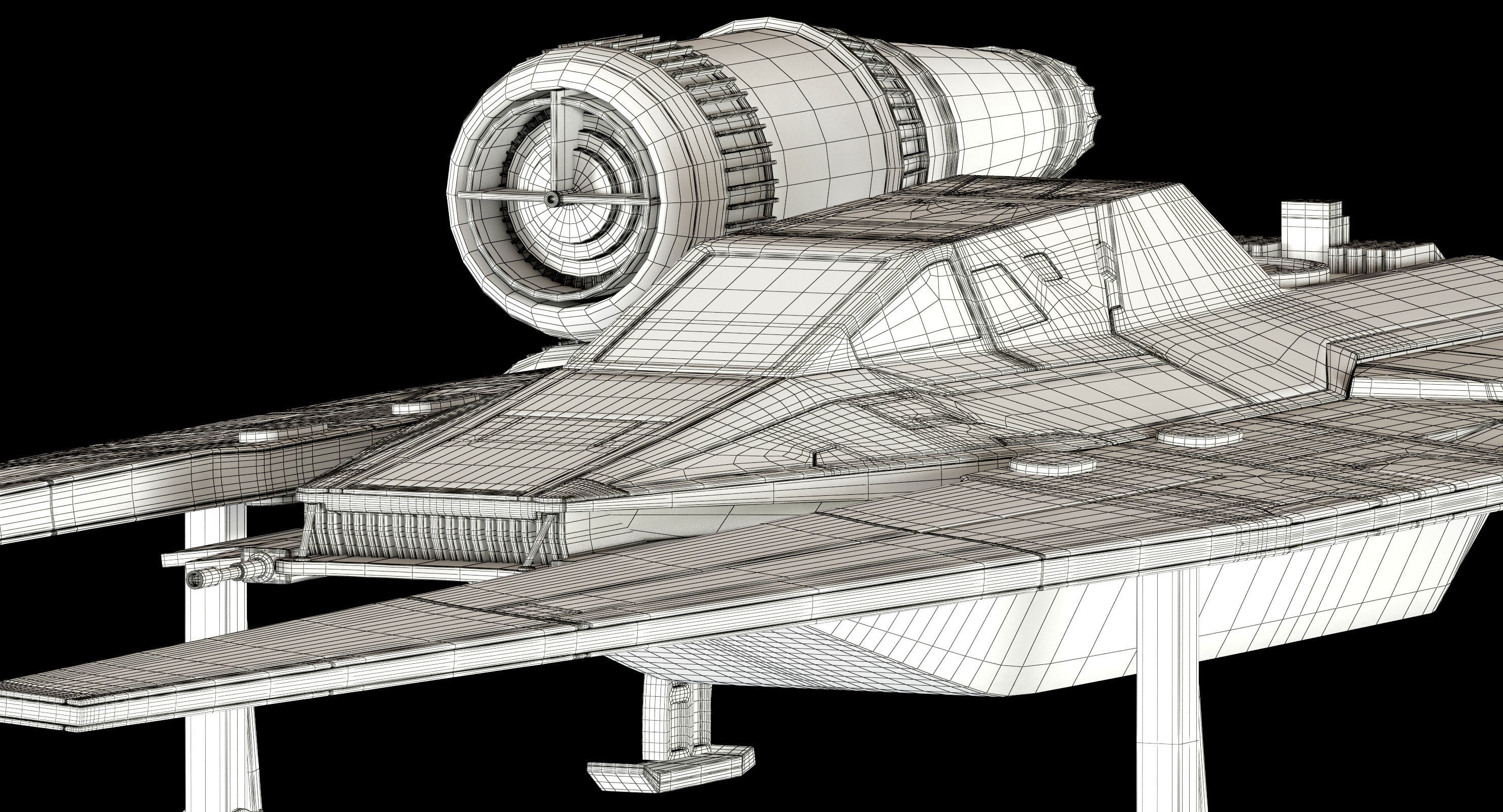 Star Wars U-Wing UT-60D 3D model_21