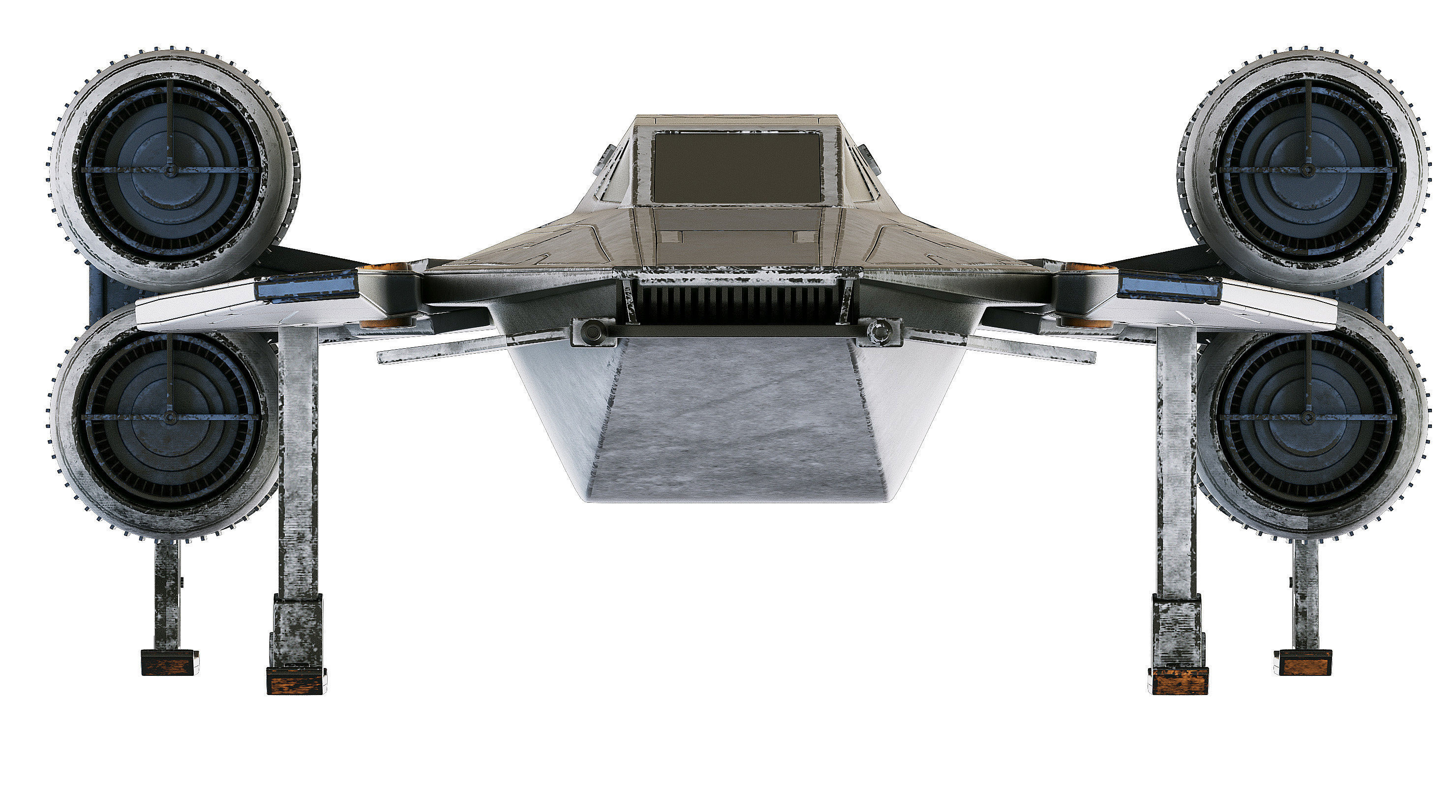 Star Wars U-Wing UT-60D 3D model_10