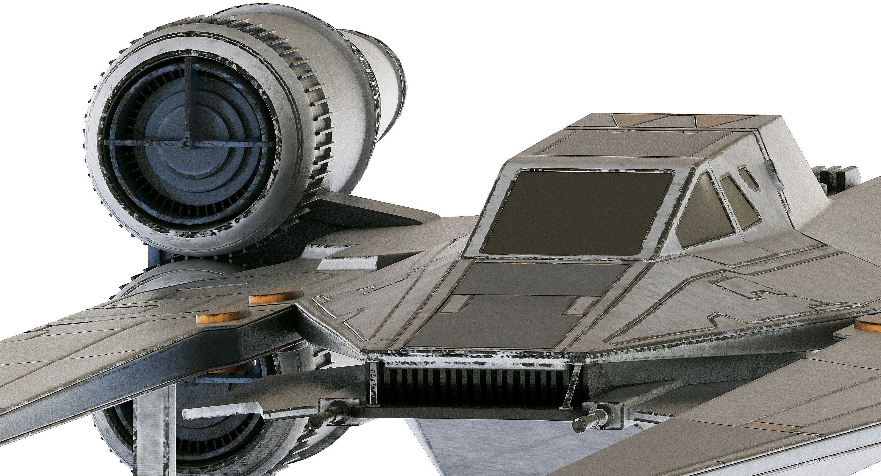 Star Wars U-Wing UT-60D 3D model_15