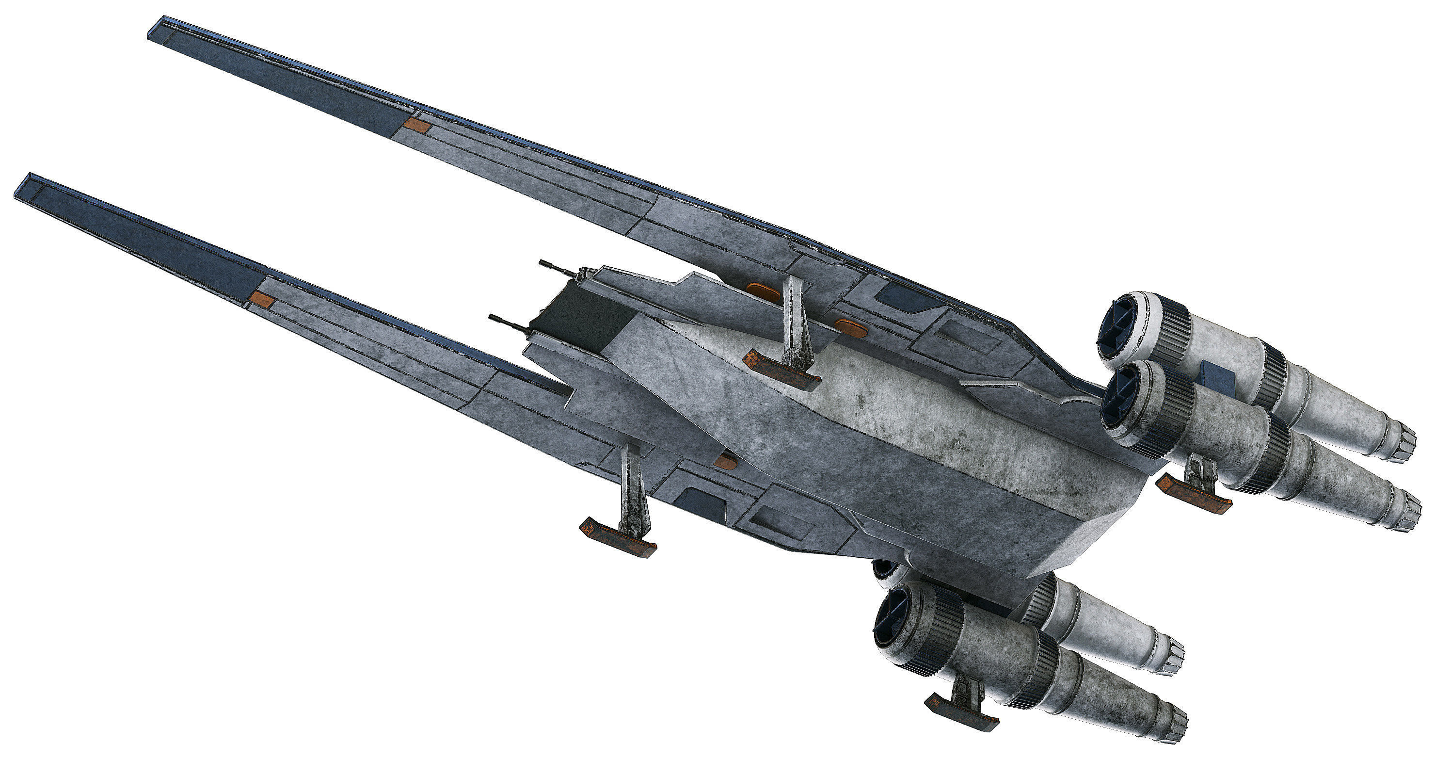 Star Wars U-Wing UT-60D 3D model_7