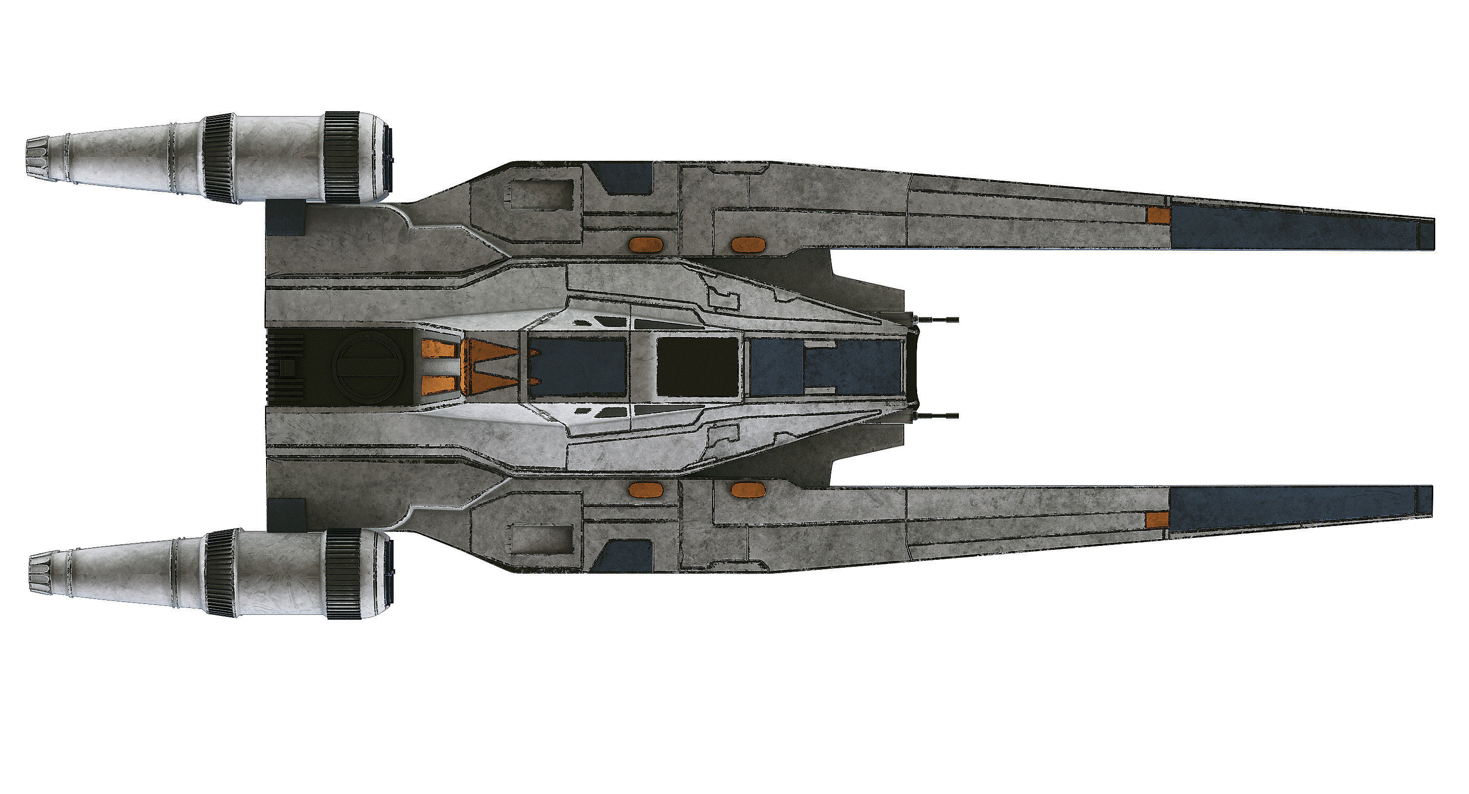 Star Wars U-Wing UT-60D 3D model_6