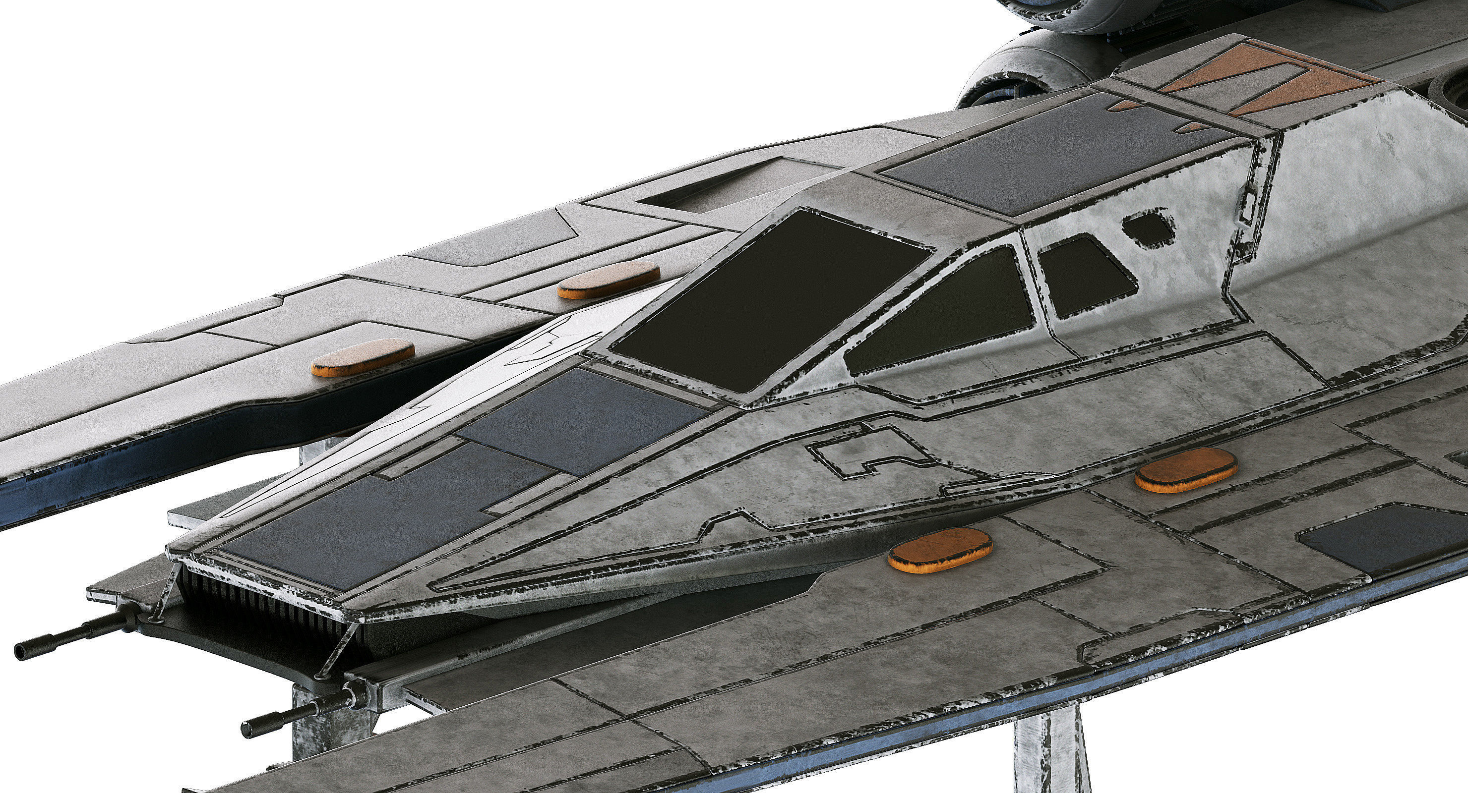 Star Wars U-Wing UT-60D 3D model_13
