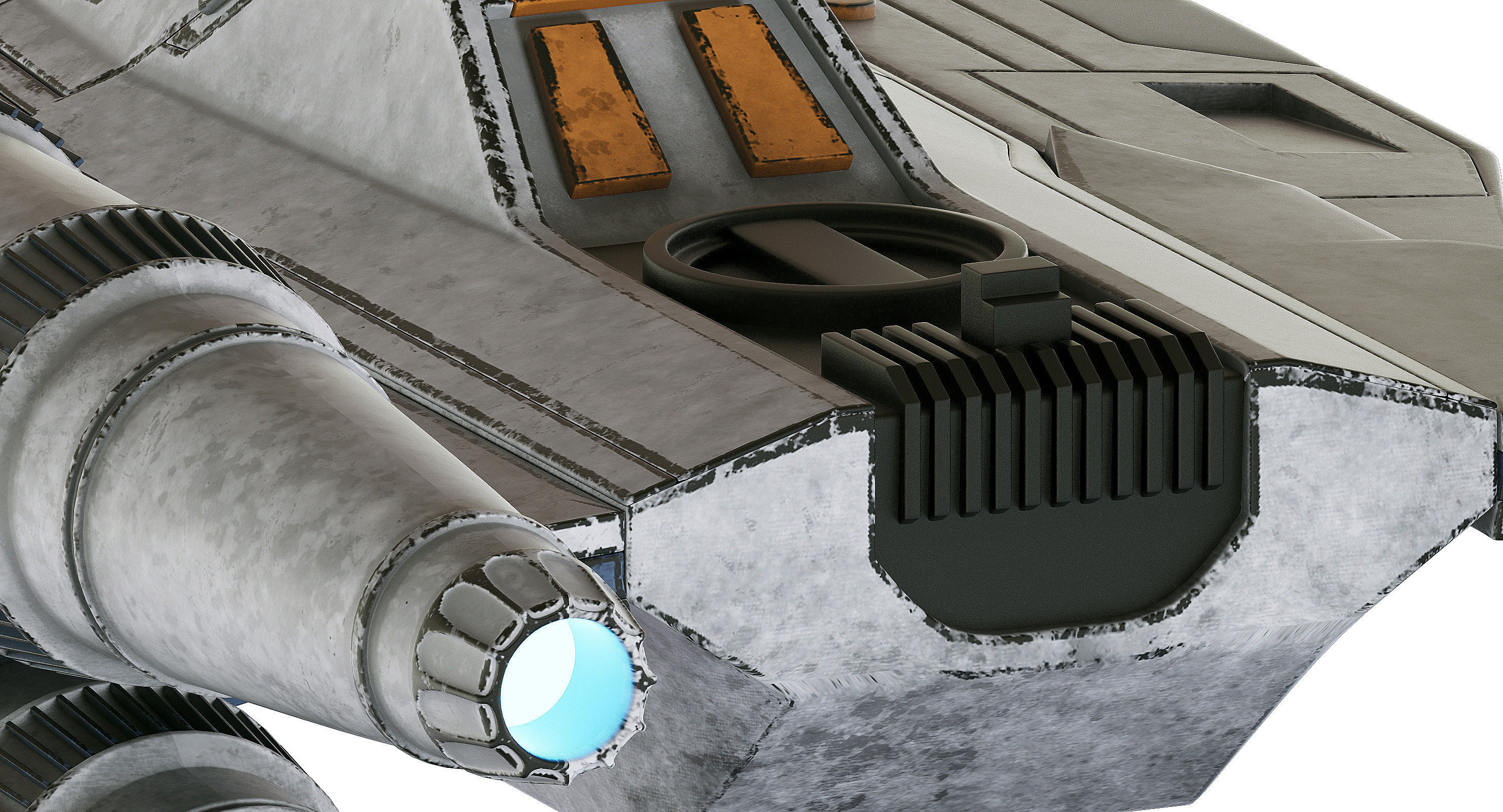 Star Wars U-Wing UT-60D 3D model_16