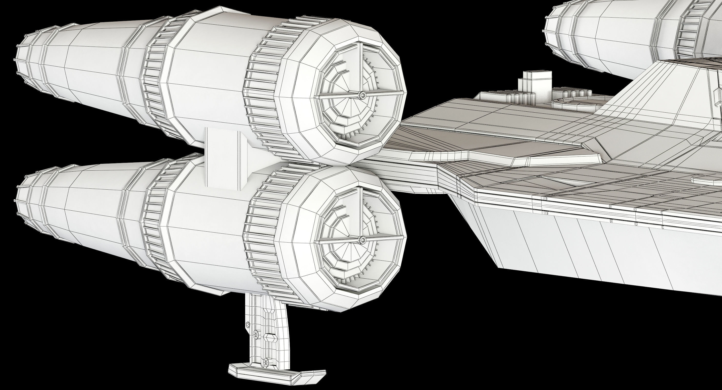 Star Wars U-Wing UT-60D 3D model_26