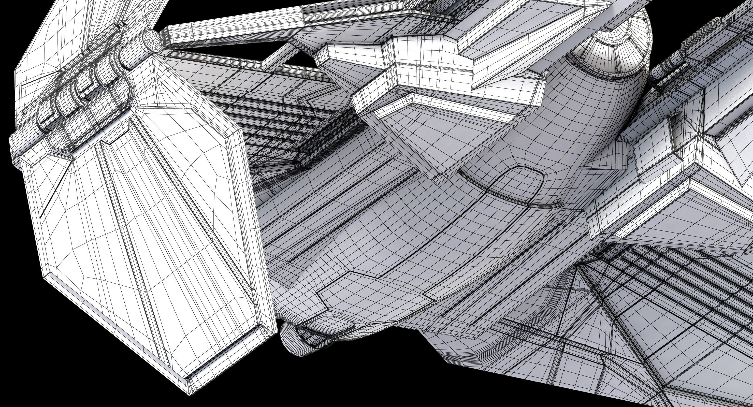 Star Wars ETA-2 Jedi Interceptor 3D model_27