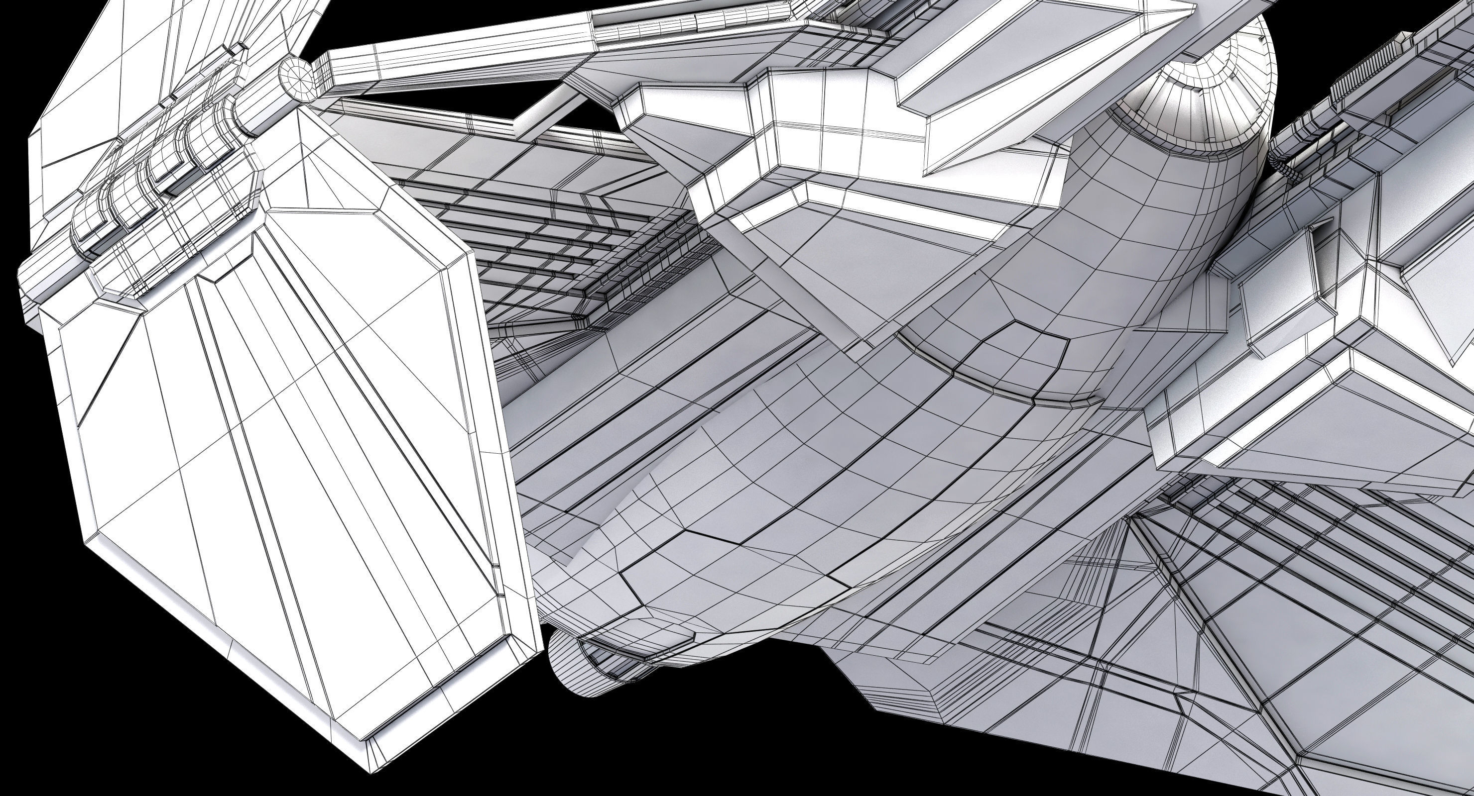 Star Wars ETA-2 Jedi Interceptor 3D model_26